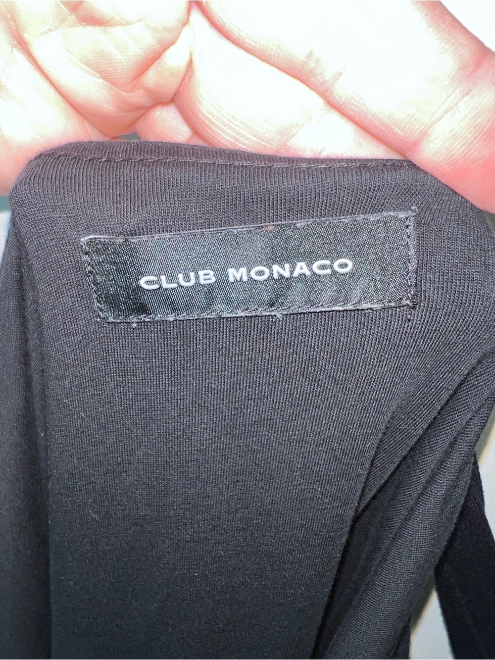 Club Monaco | Women’s Black Cinched Waist Jumper Jumpsuit - Picture 3 of 9